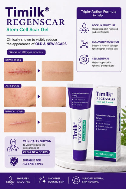TiMilk – ReGen Scar Stem Cell Repair Gel