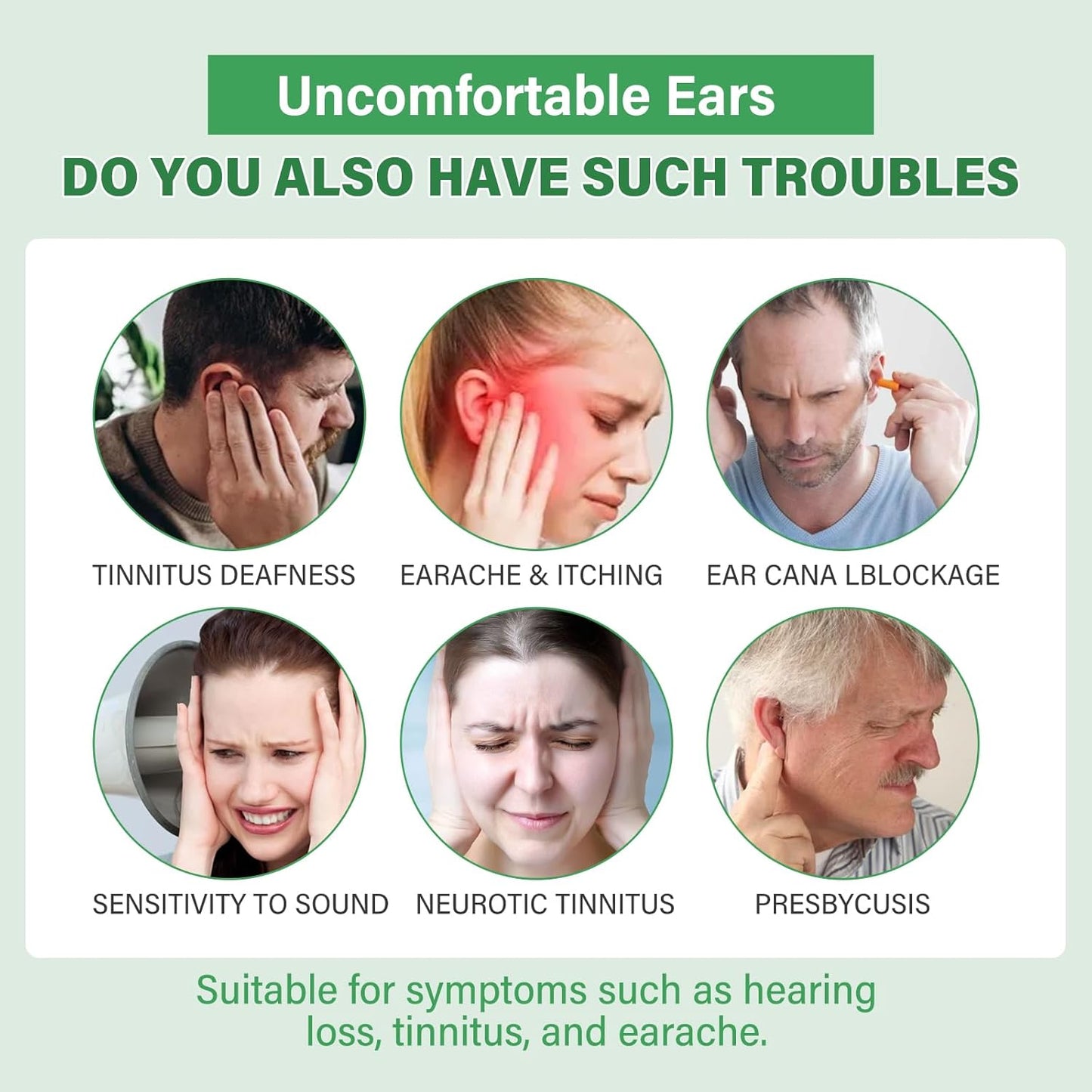 Tinnitus Relief Drops – Fast Relief for Ear Noise, Ringing & Buzzing