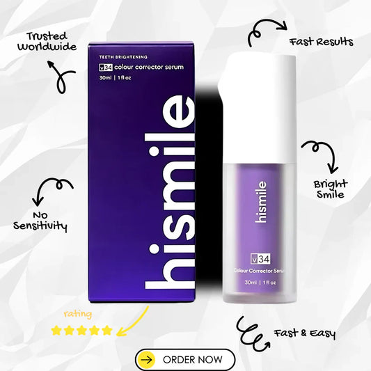 Hismile V34 Colour Corrector Serum Instant Teeth Whitening