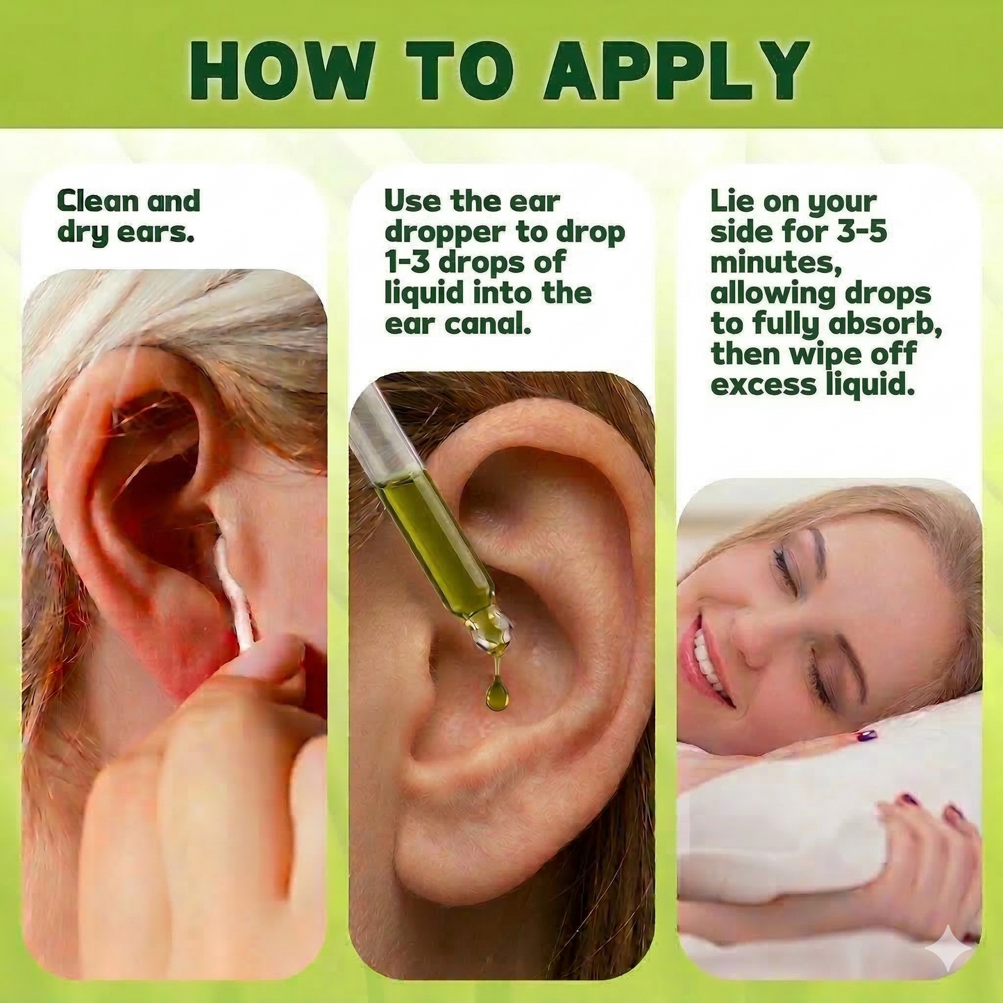 Tinnitus Relief Drops – Fast Relief for Ear Noise, Ringing & Buzzing