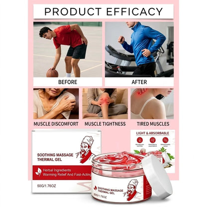 Buy 1 Get 1 Free RVDU Massage Thermal Gel- Warming massage Gel