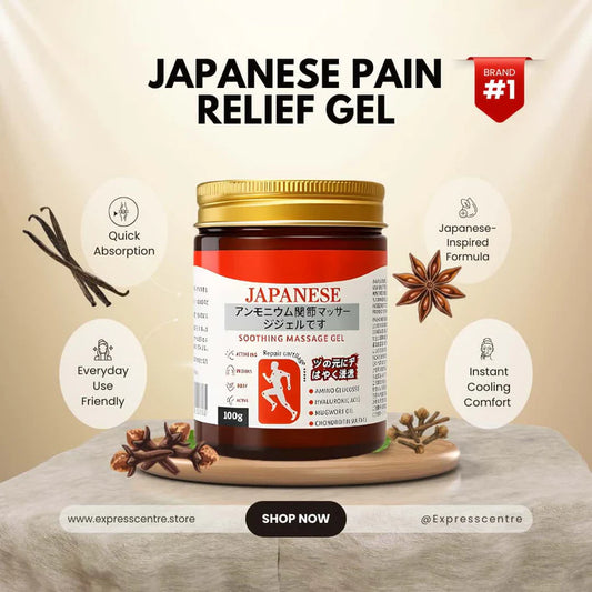 Japanese Pain Relief Massage Gel for Inner Muscle Pain Relief