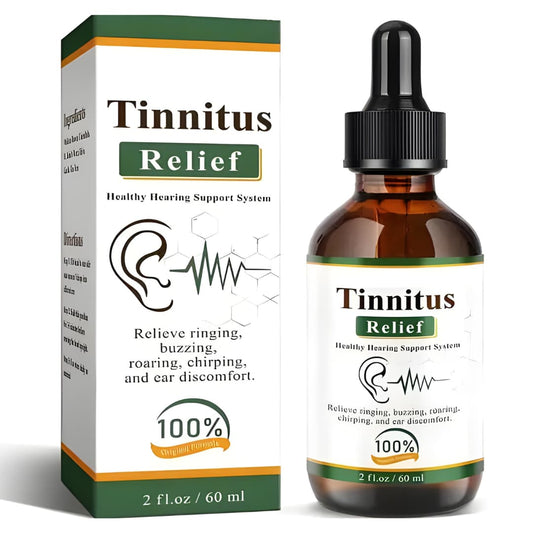 Tinnitus Relief Drops – Fast Relief for Ear Noise, Ringing & Buzzing