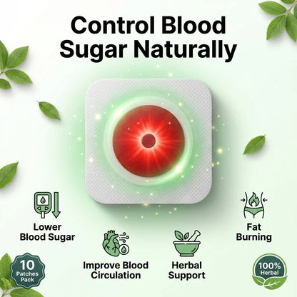 Blood Magnetic Sugar control Patches (Pack of 10)