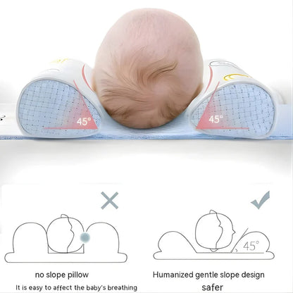 Baby Head Shaping Pillow – Premium Quality 100% Cotton